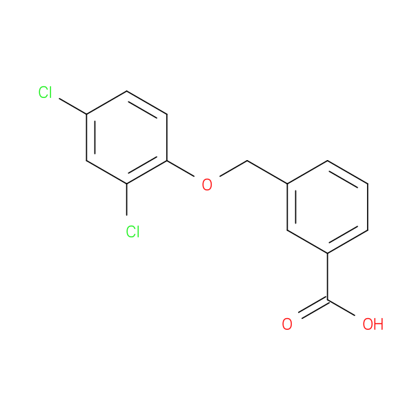 3-((2,4-Dichlorophenoxy)methyl)benzoic acid