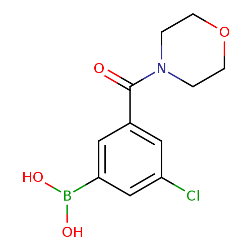 (3-Chloro-5-(morpholine-4-carbonyl)phenyl)boronic acid