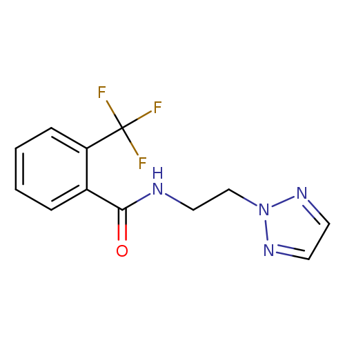 N-[2-(2H-1,2,3-triazol-2-yl)ethyl]-2-(trifluoromethyl)benzamide