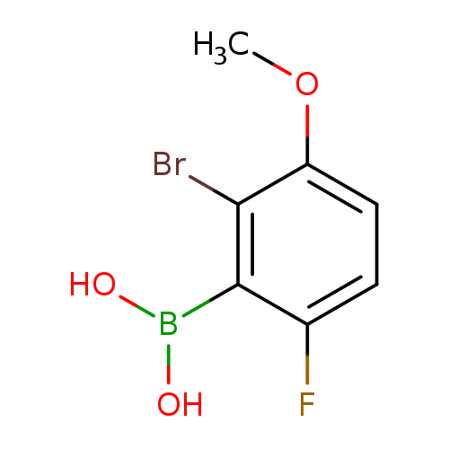 2-Bromo-6-fluoro-3-methoxyphenylboronic acid