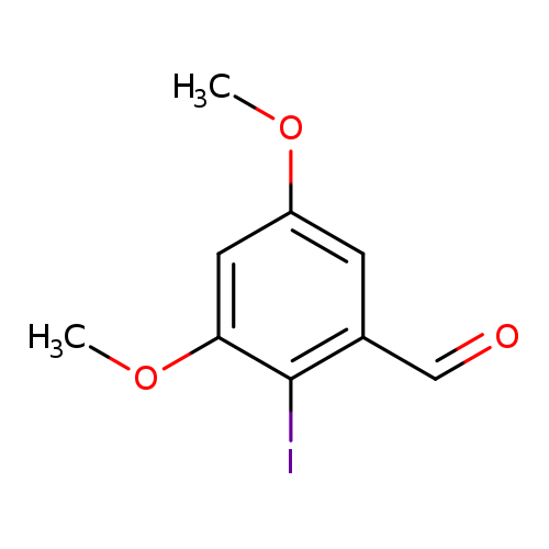 2-iodo-3,5-dimethoxybenzaldehyde