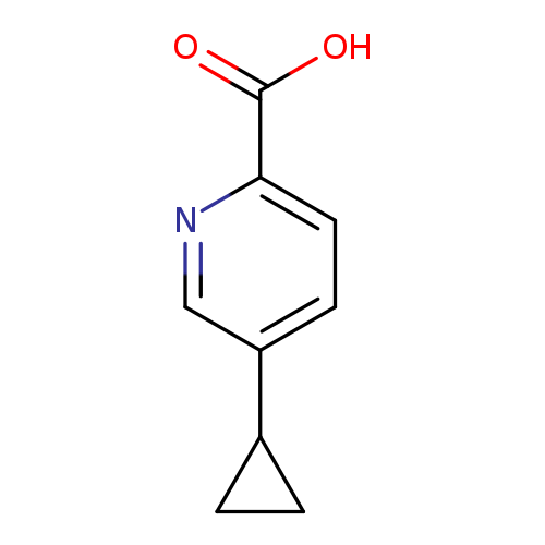 2-Pyridinecarboxylic acid, 5-cyclopropyl-