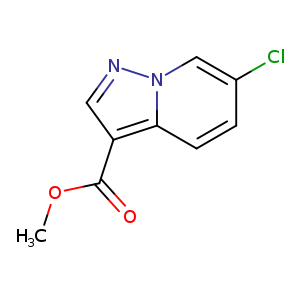 Pyrazolo[1,5-a]pyridine-3-carboxylic acid, 6-chloro-, methyl ester