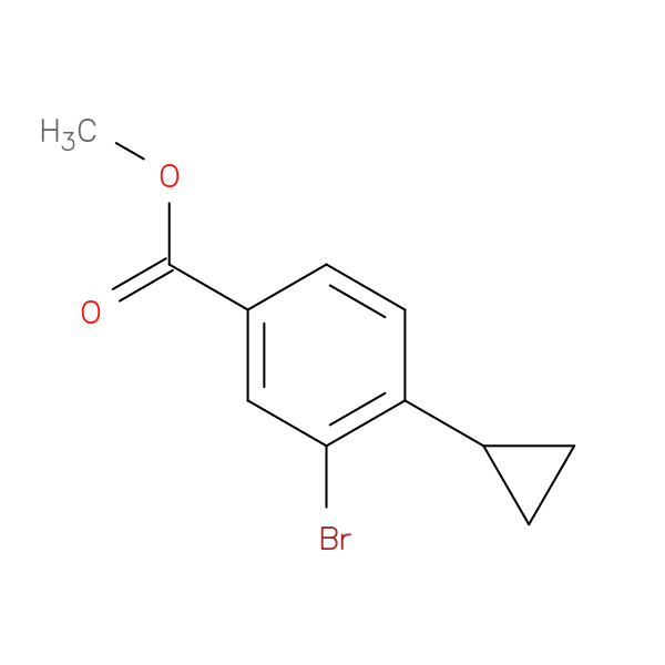 Methyl 3-bromo-4-cyclopropylbenzoate