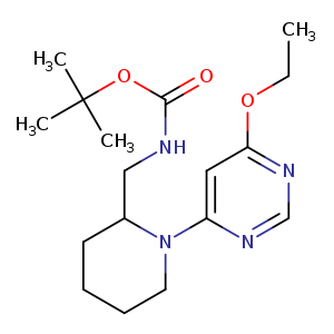 TERT-BUTYL ((1-(6-ETHOXYPYRIMIDIN-4-YL)PIPERIDIN-2-YL)METHYL)CARBAMATE