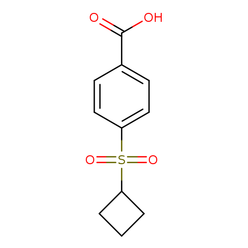 4-(cyclobutanesulfonyl)benzoic acid