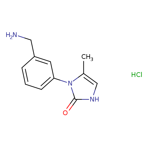 1-[3-(aminomethyl)phenyl]-5-methyl-2,3-dihydro-1H-imidazol-2-one hydrochloride
