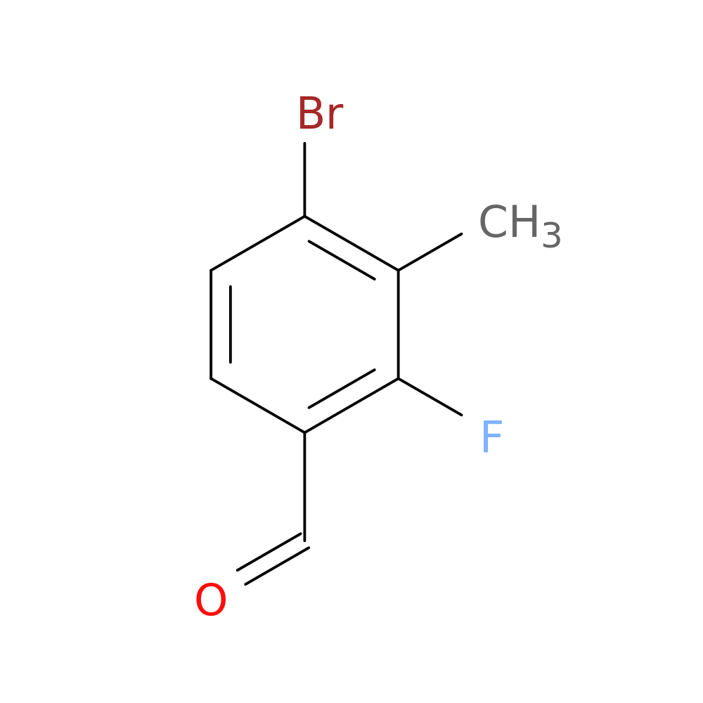 Benzaldehyde, 4-bromo-2-fluoro-3-methyl-
