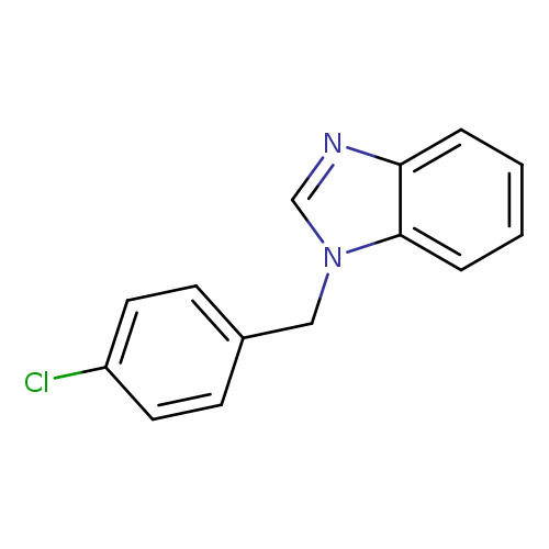 1-[(4-chlorophenyl)methyl]-1H-1,3-benzodiazole