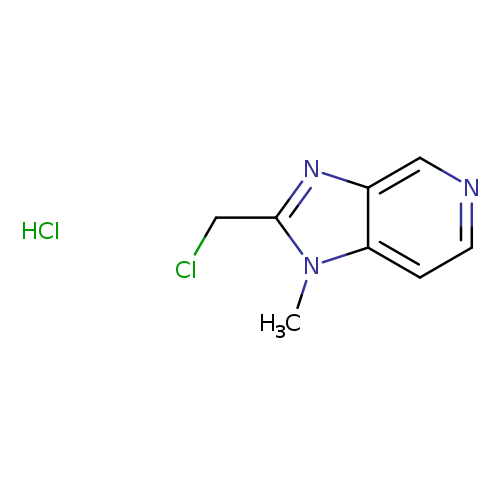 2-(chloromethyl)-1-methyl-1H-imidazo[4,5-c]pyridinehydrochloride