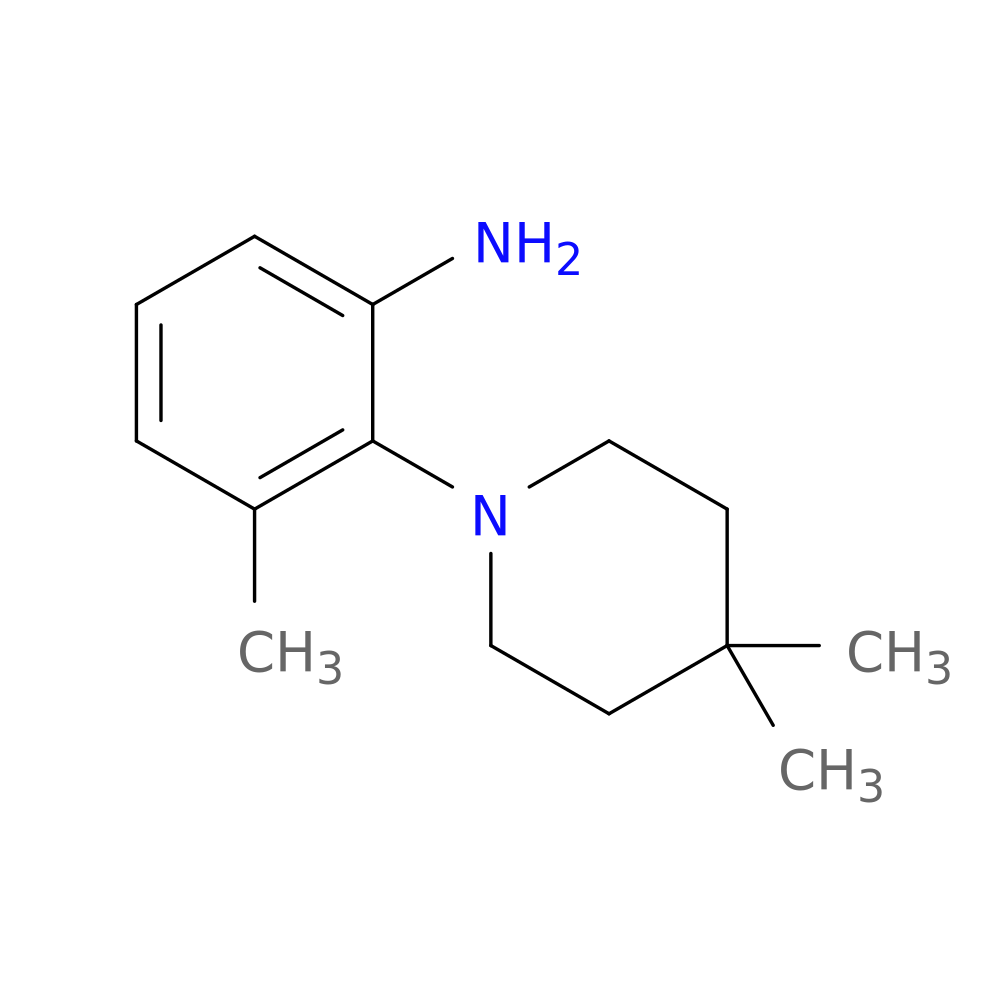 2-(4,4-Dimethyl-1-piperidinyl)-3-methylaniline