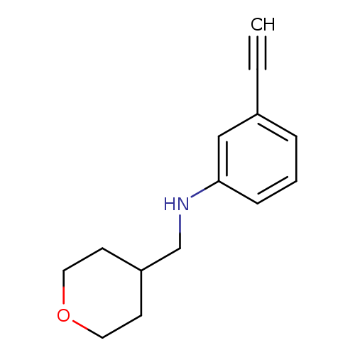 3-Ethynyl-N-[(oxan-4-yl)methyl]aniline