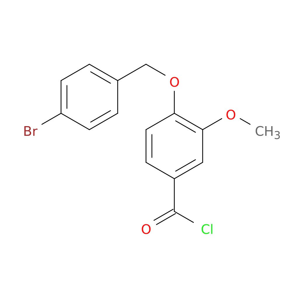 4-[(4-Bromobenzyl)oxy]-3-methoxybenzoyl chloride