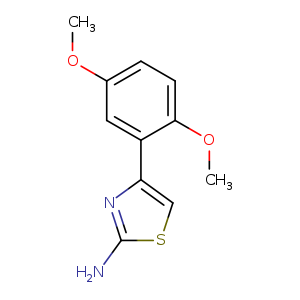 4-(2,5-DIMETHOXY-PHENYL)-THIAZOL-2-YLAMINE
