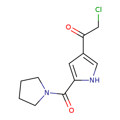 2-Chloro-1-(5-(pyrrolidine-1-carbonyl)-1H-pyrrol-3-yl)ethanone