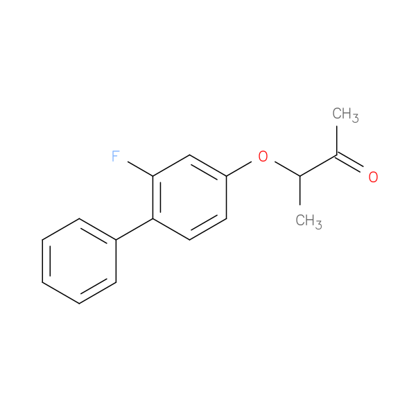 3-({2-fluoro-[1,1'-biphenyl]-4-yl}oxy)butan-2-one