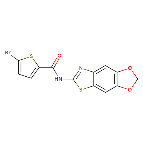 5-bromo-N-{4,6-dioxa-10-thia-12-azatricyclo[7.3.0.0^{3,7}]dodeca-1(9),2,7,11-tetraen-11-yl}thiophene-2-carboxamide