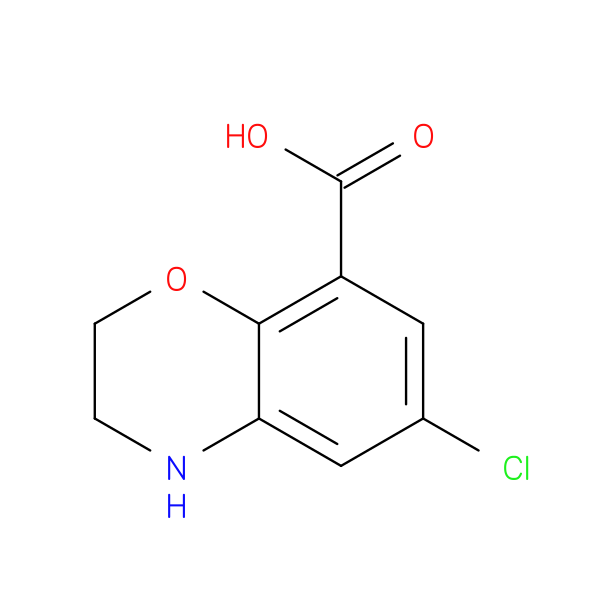 6-Chloro-3,4-dihydro-2H-benzo[b][1,4]oxazine-8-carboxylic acid