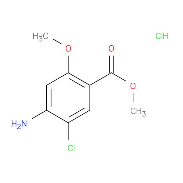 Methyl 4-amino-5-chloro-2-methoxybenzoate hydrochloride