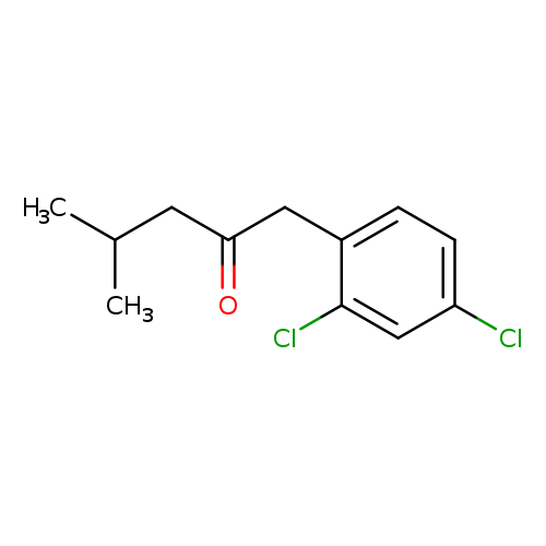 1-(2,4-dichlorophenyl)-4-methylpentan-2-one