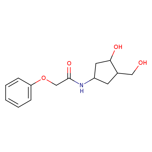 N-[3-hydroxy-4-(hydroxymethyl)cyclopentyl]-2-phenoxyacetamide