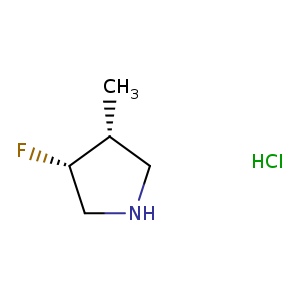 Cis-3-fluoro-4-methylpyrrolidine hydrochloride