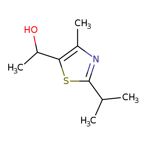 1-[4-methyl-2-(propan-2-yl)-1,3-thiazol-5-yl]ethan-1-ol