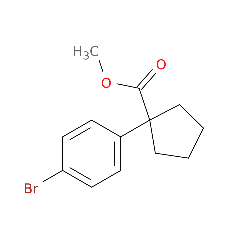 1-(4-Bromophenyl)cyclopentanecarboxylic acid methyl ester