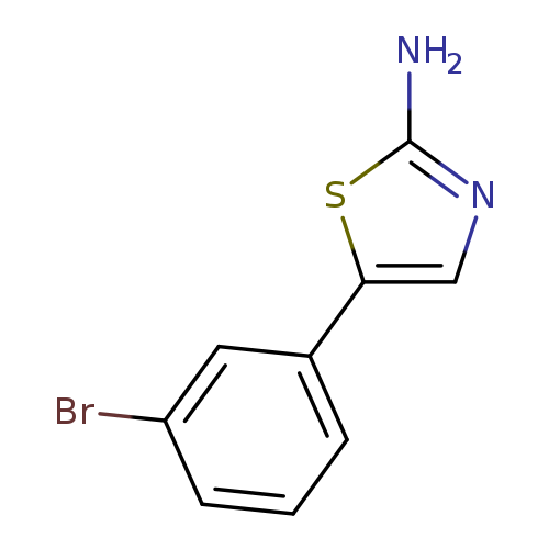 2-Thiazolamine, 5-(3-bromophenyl)-