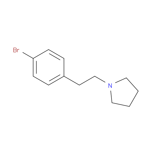 1-(4-broMophenethyl)pyrrolidine