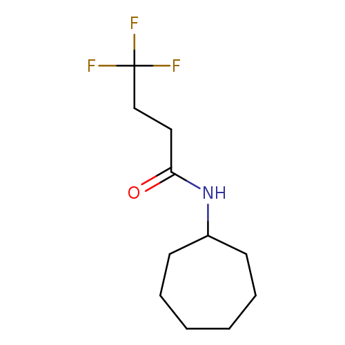 N-cycloheptyl-4,4,4-trifluorobutanamide