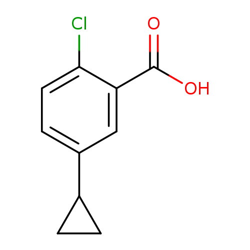 2-Chloro-5-cyclopropylbenzoic acid