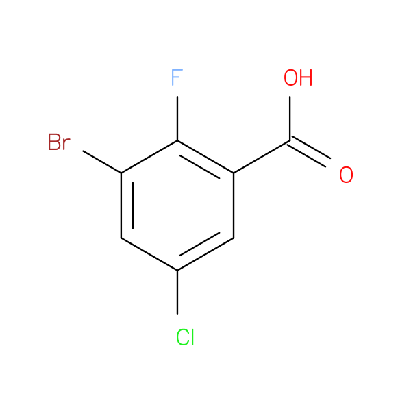 3-Bromo-5-chloro-2-fluorobenzoic acid