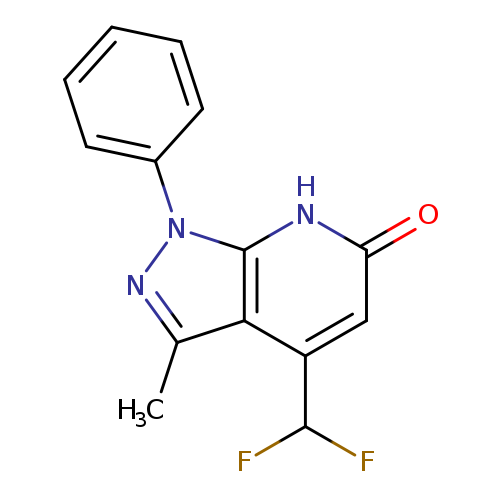 4-(Difluoromethyl)-3-methyl-1-phenyl-1H-pyrazolo[3,4-b]pyridin-6(7H)-one