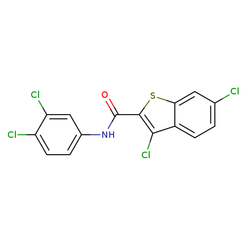 3,6-dichloro-N-(3,4-dichlorophenyl)-1-benzothiophene-2-carboxamide
