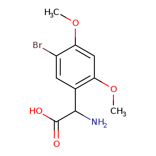 2-Amino-2-(5-bromo-2,4-dimethoxyphenyl)acetic acid