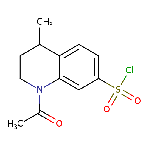 1-acetyl-4-methyl-1.2.3.4-tetrahydroquinoline-7-sulfonyl chloride