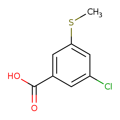 3-Chloro-5-(methylthio)benzoic acid