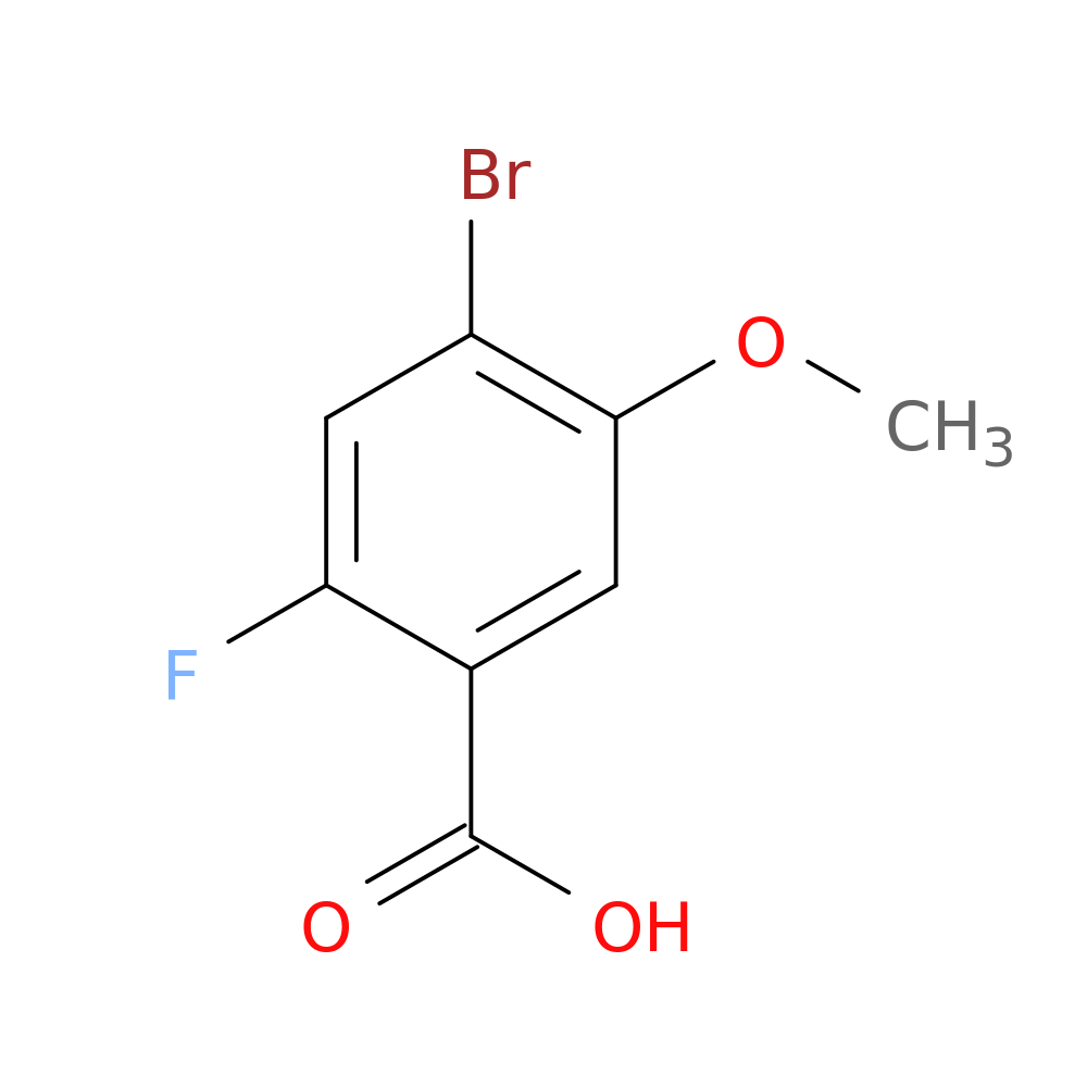 4-bromo-2-fluoro-5-methoxybenzoic acid