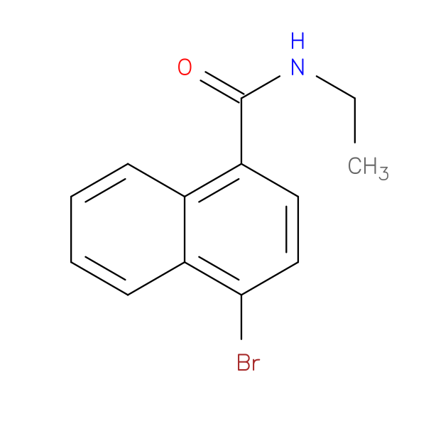 4-Bromo-N-ethylnaphthalene-1-carboxamide