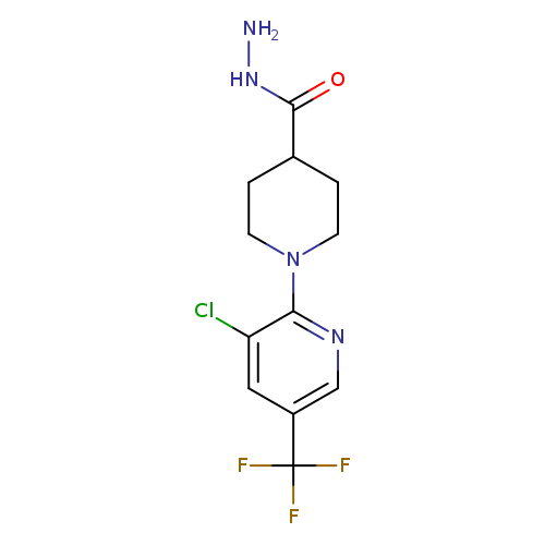 1-[3-Chloro-5-(trifluoromethyl)-2-pyridinyl]-4-piperidinecarbohydrazide