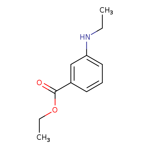 Benzoic acid, 3-(ethylamino)-, ethyl ester (9CI)