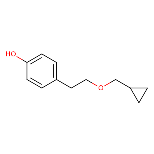 4-[2-(Cyclopropylmethoxy)ethyl]phenol