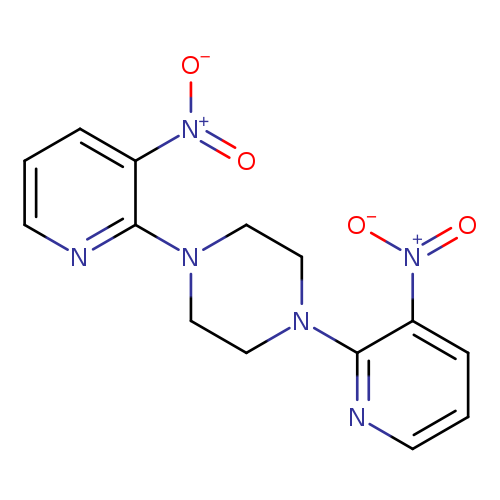 1,4-Bis(3-nitropyridin-2-yl)piperazine