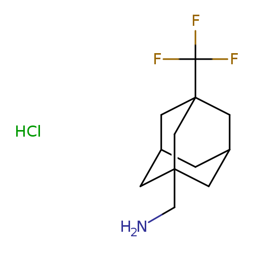 [3-(trifluoromethyl)adamantan-1-yl]methanamine hydrochloride