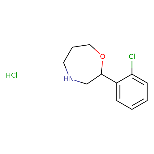2-(2-chlorophenyl)-1,4-oxazepane hydrochloride