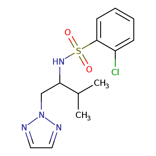 2-chloro-N-[3-methyl-1-(2H-1,2,3-triazol-2-yl)butan-2-yl]benzene-1-sulfonamide