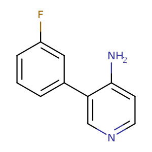3-(3-Fluorophenyl)pyridin-4-amine