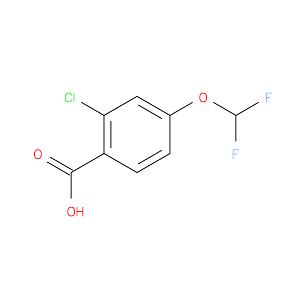 2-Chloro-4-(difluoromethoxy)benzoic acid