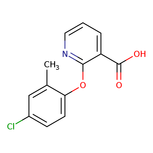 2-(4-chloro-2-methylphenoxy)pyridine-3-carboxylic acid